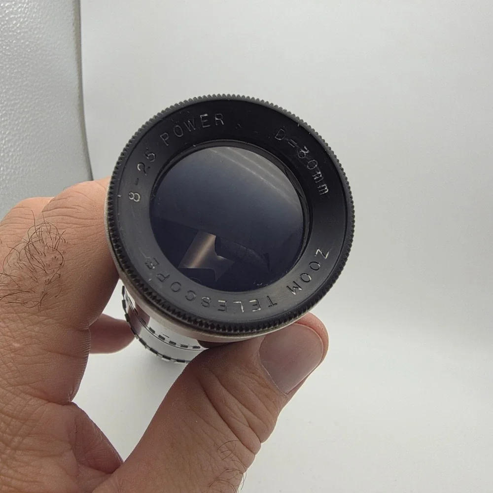Lafayette Zoom Telescope 8-25x 30mm Vintage COC Japan Black Metal Optic